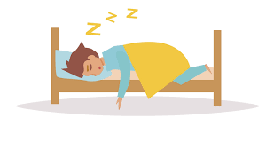 sleeping cartoon drawing